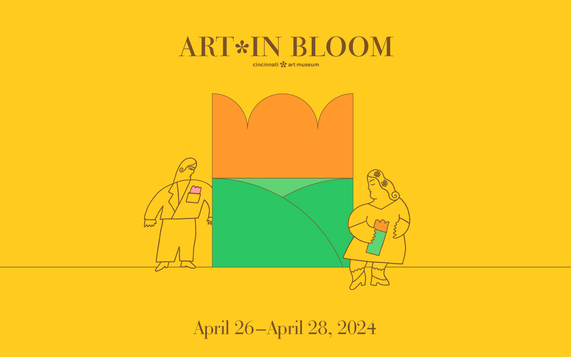 Art in Bloom, Cincinnati Art Museum. April 26–28, 2024