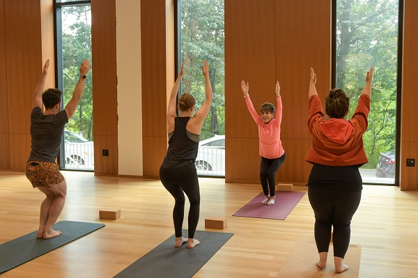Member Yoga in the Courtyard