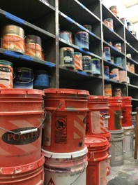 paint storage