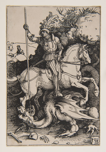 Albrecht Dϋrer, St. George and the Dragon