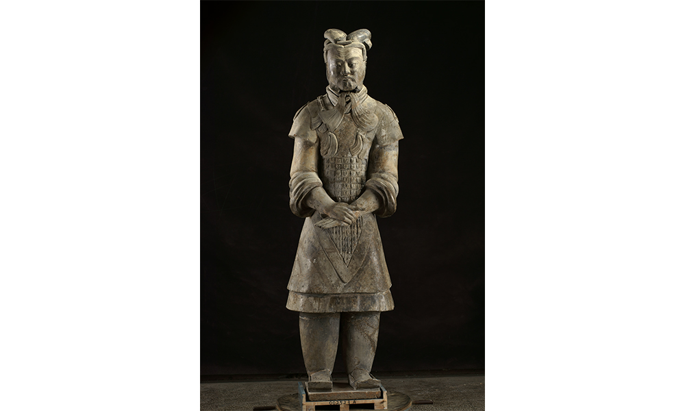 Terracotta statue of an Armored General