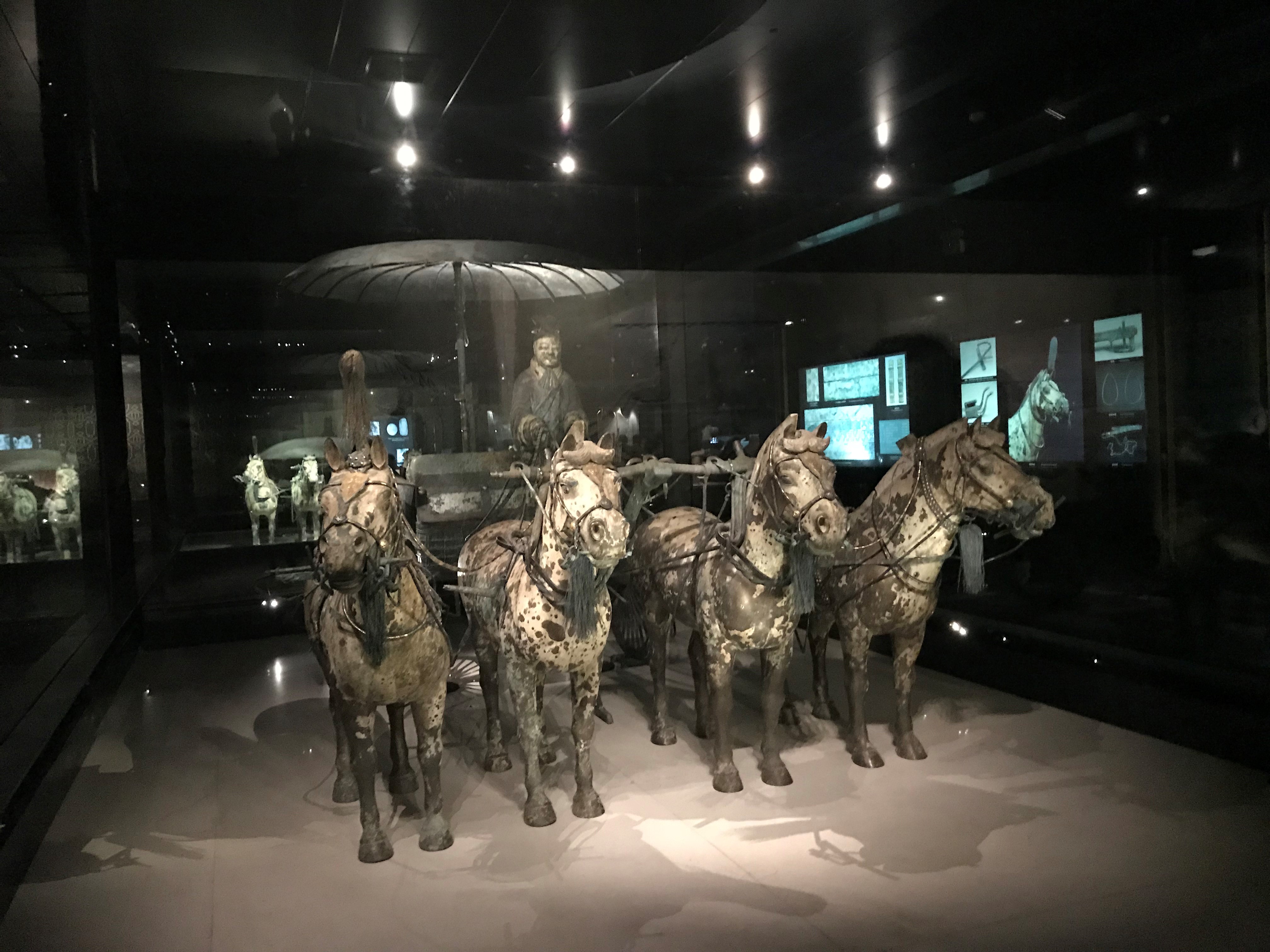 horses from Terracotta army