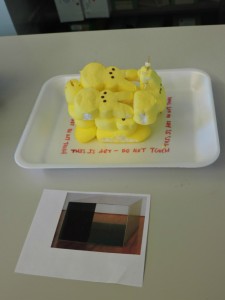 using peeps to recreate pieces of art