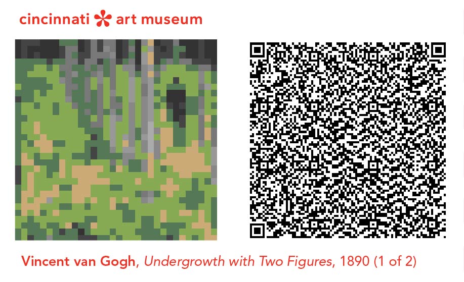 QR code for Undergrowth with two figures