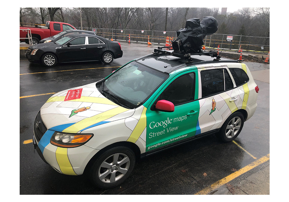 Google Maps vehicle
