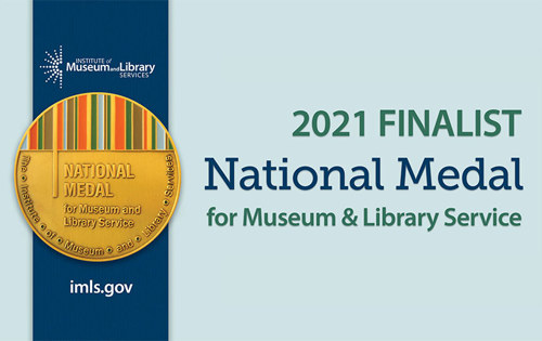 The Institute of Museum and Library Services announced today that the Cincinnati Art Museum is among 30 finalists for the 2021 National Medal for Museum and Library Service.