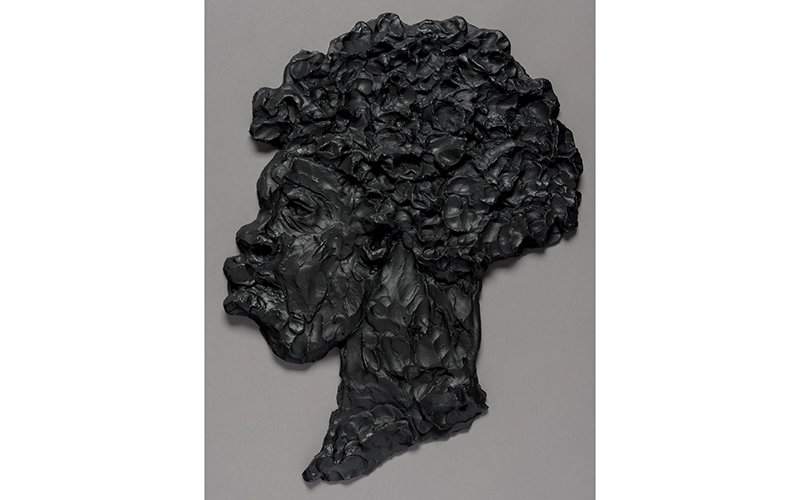 Kara Walker (American (b. 1969)), False Face, edition 1/10, 2017, bronze, 13 x 18 1/4 x 1 1/4 in., Collection of Jordan D. Schnitzer, 2017.488, © Kara Walker