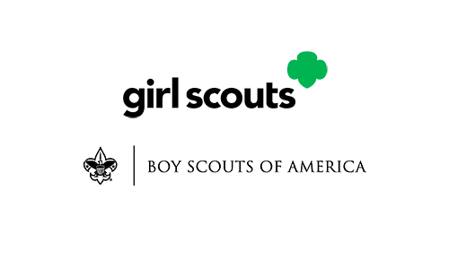 Girl Scouts and Boy Scouts of America logos