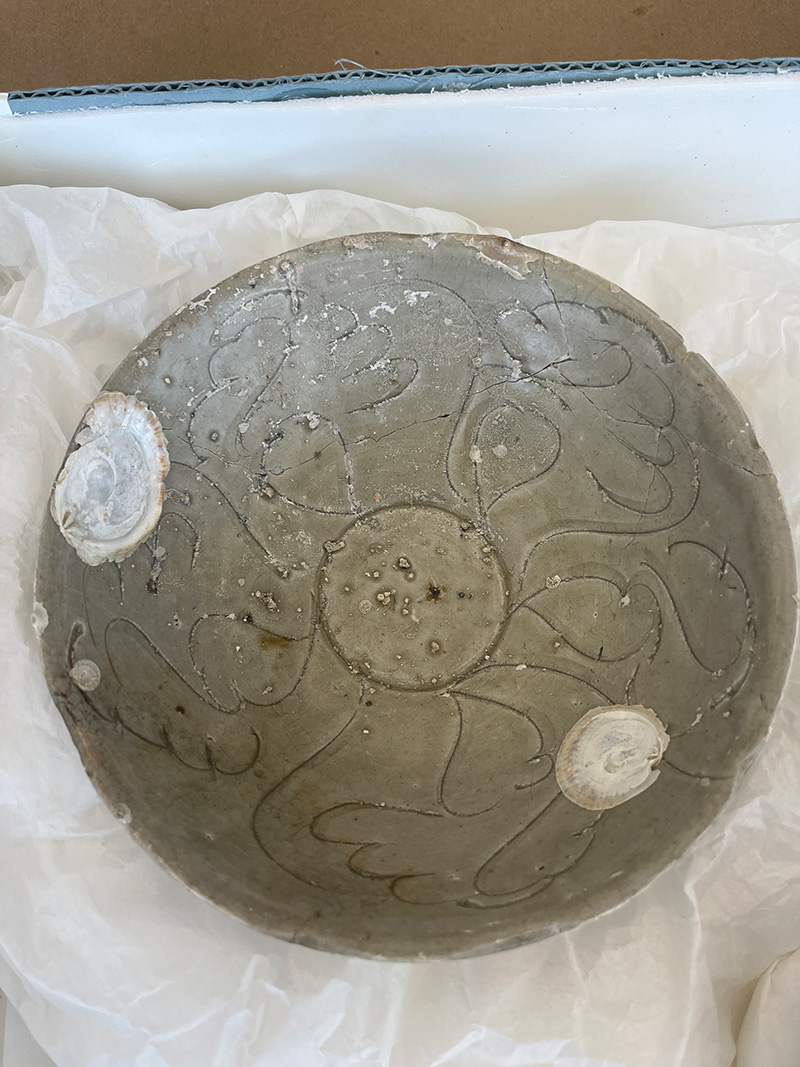 Celadon Bowl, 15th Century, Song Dynasty, China, Ceramic, Gift of Widodo Latip, 2019.207