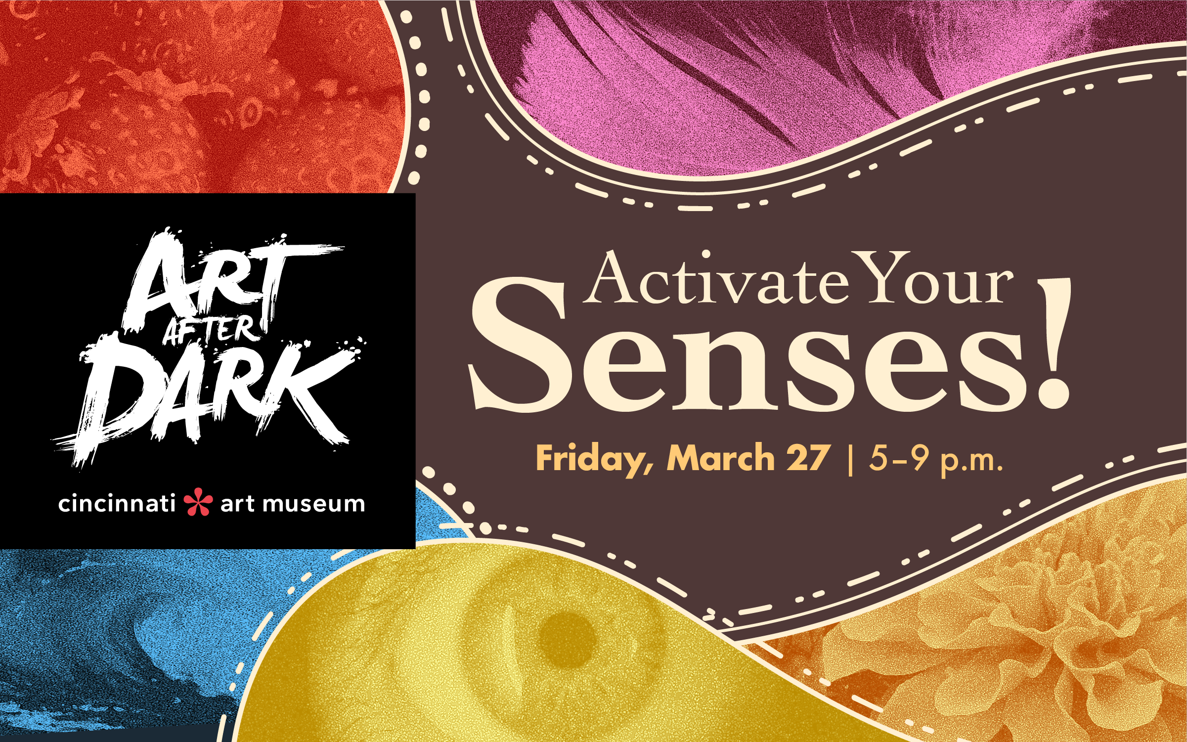 Art After Dark | Activate Your Senses! graphic