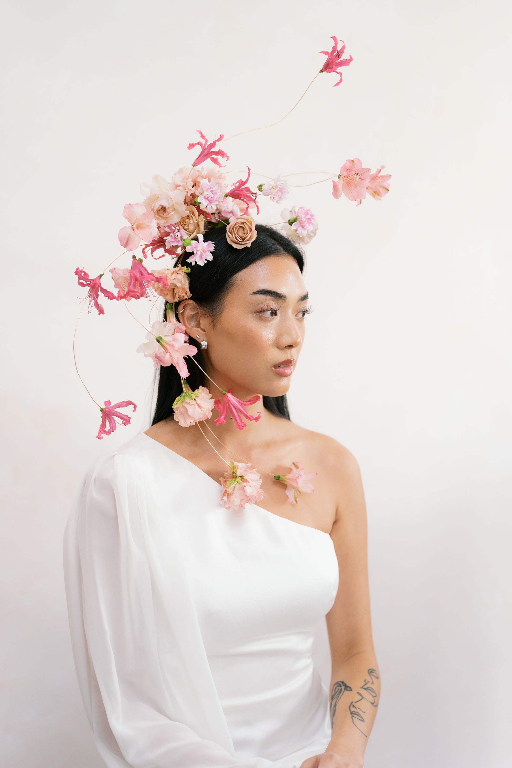 Floral Headpiece Installation by Susan McLeary – AIB 2026