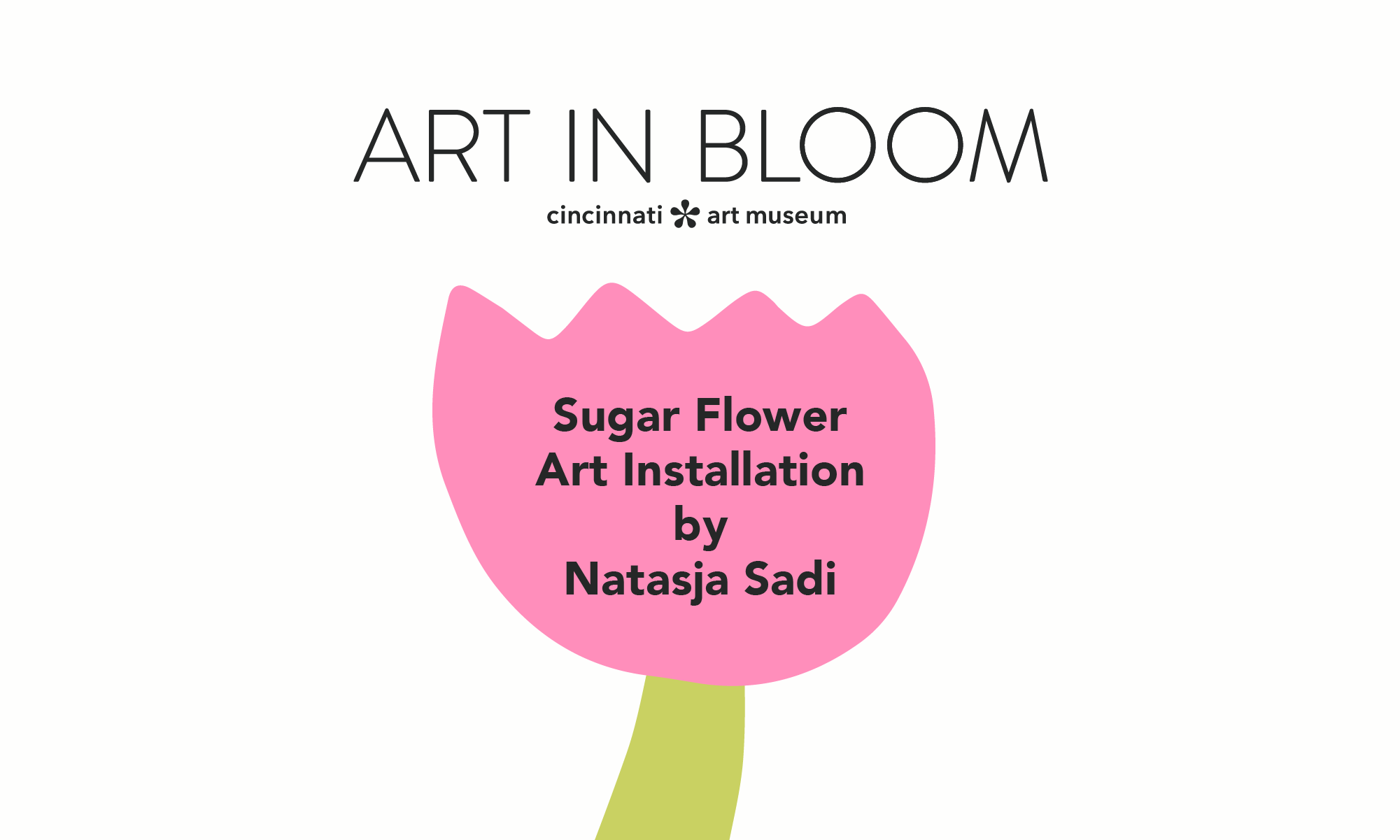 Sugar Flower Art Installation by Natasja Sadi – Art in Bloom 2025