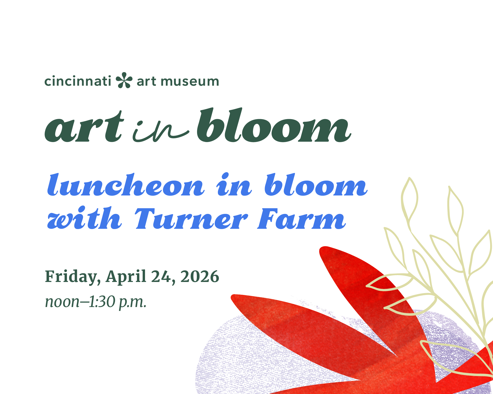 Garden Luncheon with Turner Farm – AIB 2026