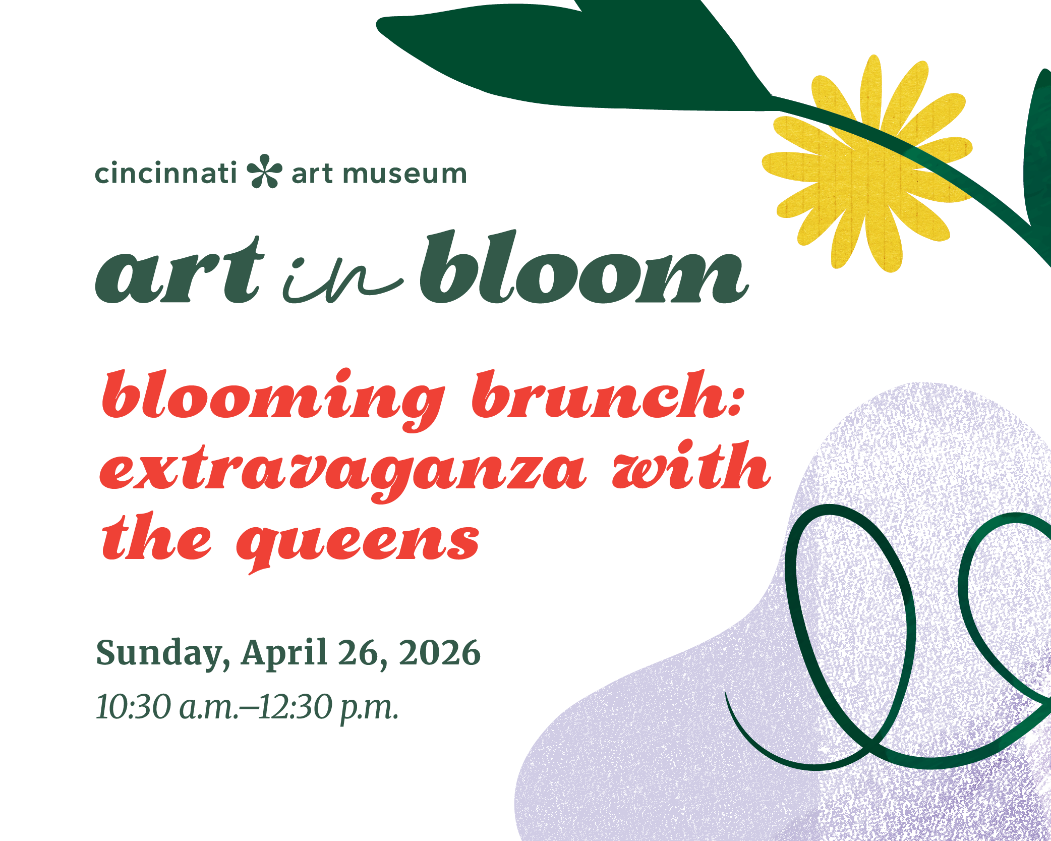 Blooming Brunch: Extravaganza with the Queens (21+) - AIB 2026