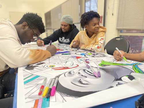 inTeensify – Upcycled art making at Forest Park branch library (offsite)