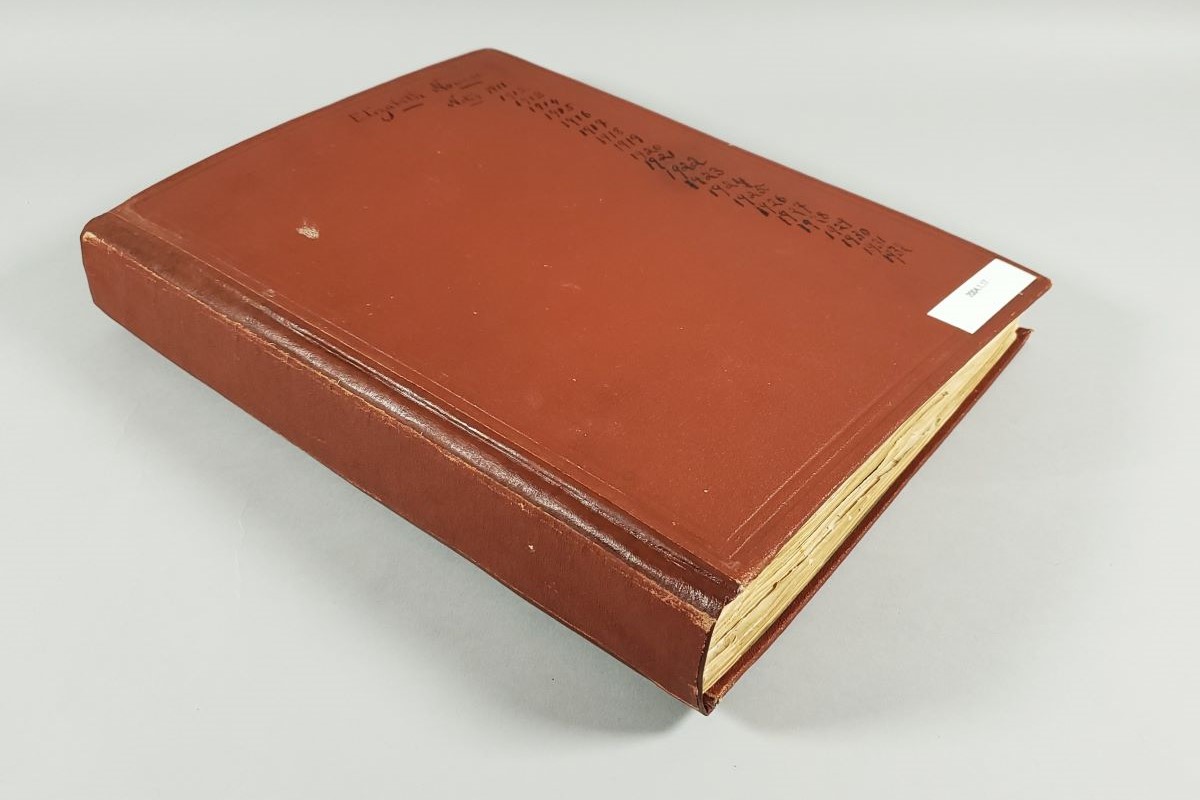 Close scrapbook