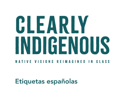 Clearly Indigenous: Native Visions Reimagined in Glass Etiquetas espanolas